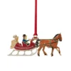 Currier & Ives Winter Sleigh Ornament